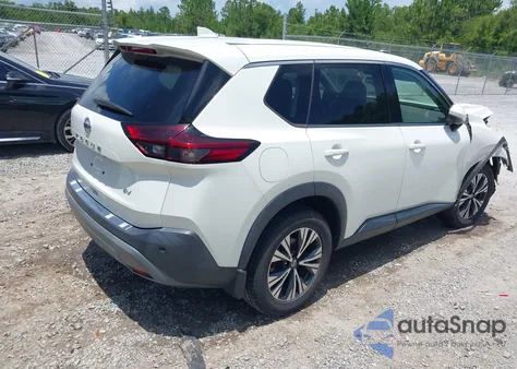 2021 Nissan Rogue Sv Fwd из США, поврежденный, VIN 5N1AT3BA0MC818654
